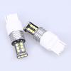 Светодиодные лампы для автомобиля T20 7440 12V Белые 15-SMD Чипсет 2835 для заднего фонаря, фонаря заднего хода, указателя поворота