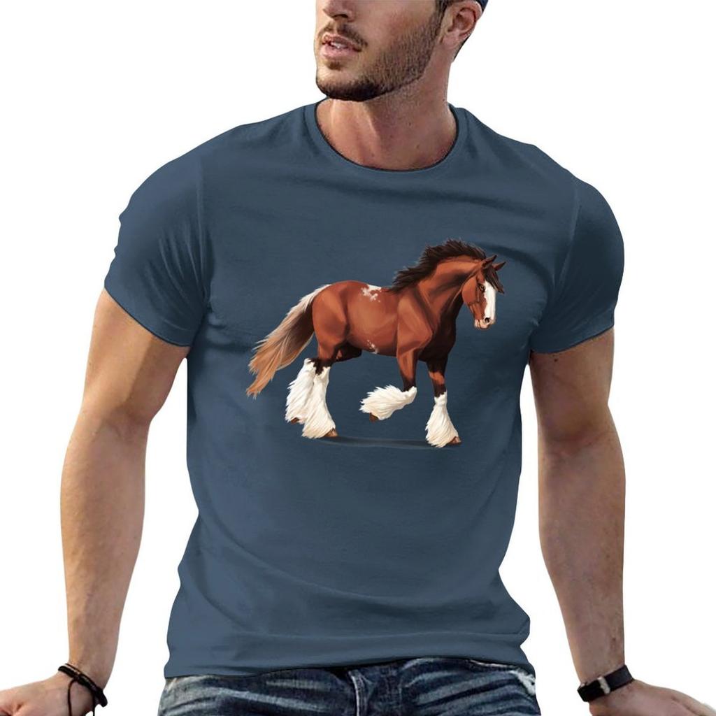 Clydesdale Horse TShirt cotton t shirts Unisex Unisex t shirt heavy cotton t shirts for Unisex graphic tees Tshirt