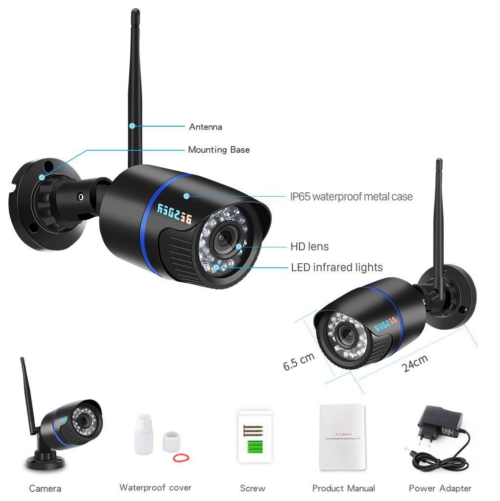 5-мегапиксельная IP-камера Wi-Fi, наружная ИК-камера ночного видения, 3-мегапиксельная аудио-беспроводная камера видеонаблюдения 1080P HD, детектор движения, ICSee, безопасность, Wi-Fi, IP-камера