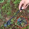 2PCS Weed Puller Tool Weeding Artifact 4 Teeths Dual Purpose Manual Weeders