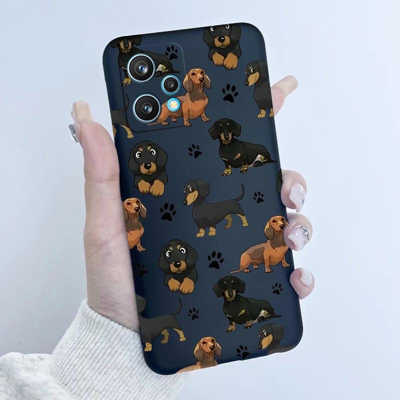 Чехол для телефона Realme 9 Pro Plus RMX3392 RMX3393 Дизайн 'Цветочная Девочка' Мягкий Силикон ТПУ Задняя Панель Для Realme9 4G RMX3521 Чехлы