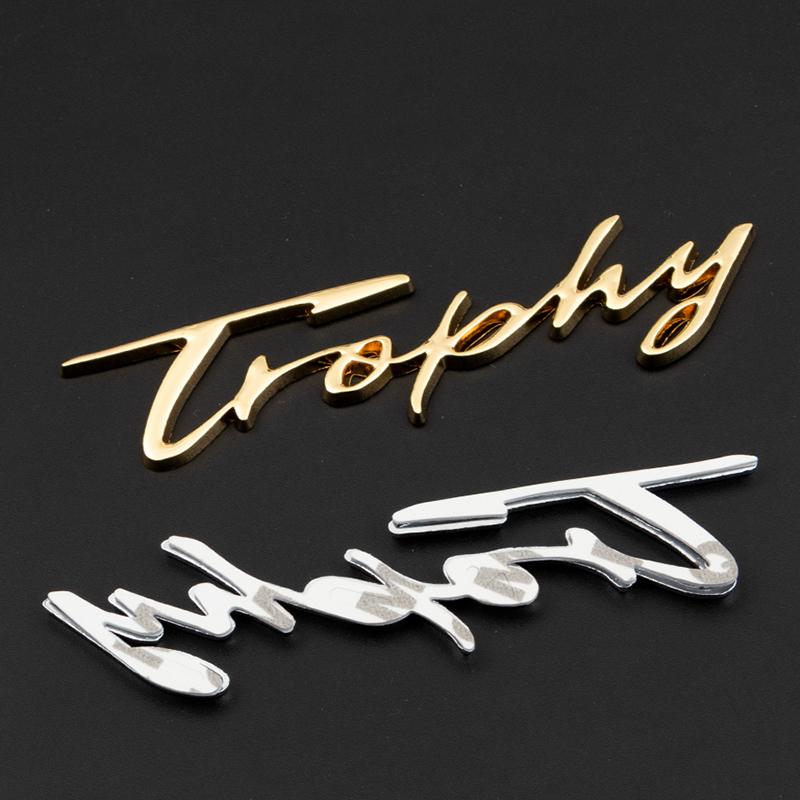 Metal Trophy Badge Emblem Car Rear Truck Window Stickers Decals Car Styling For Morris Garages M-G MG5 MG6 ZS HS MG3 XPower