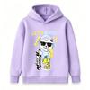 Kids Boys Girls 100% Cotton Crew Neck Short Sleeve T-Shirt, Cool Skateboarding Cat Print Casual Tees, LET'S RIDE Graphic Soft Breathable Summer Tops f