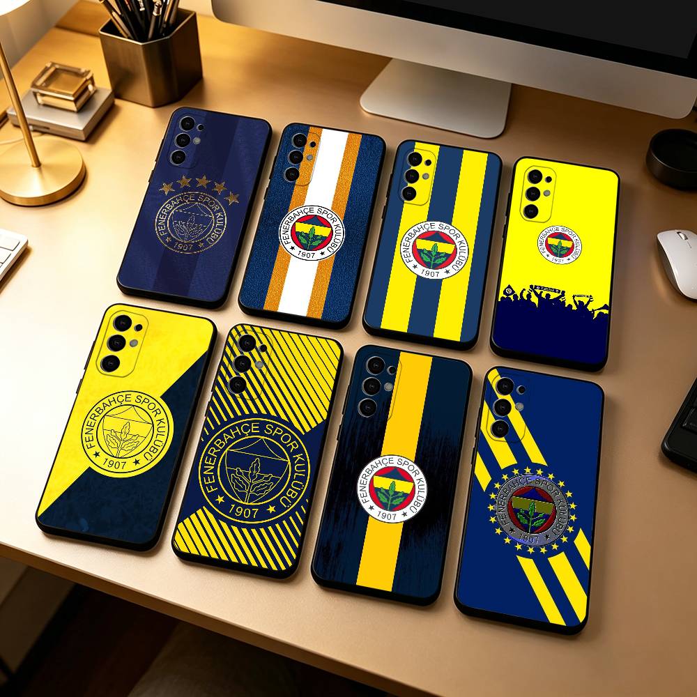 F-f Fenerbahce-E T-turkey-PC Чехол для телефона для Samsung S25,S24,S21,S22,S23,S30,Ultra,S20,Plus,Fe, Мягкий силиконовый черный чехол