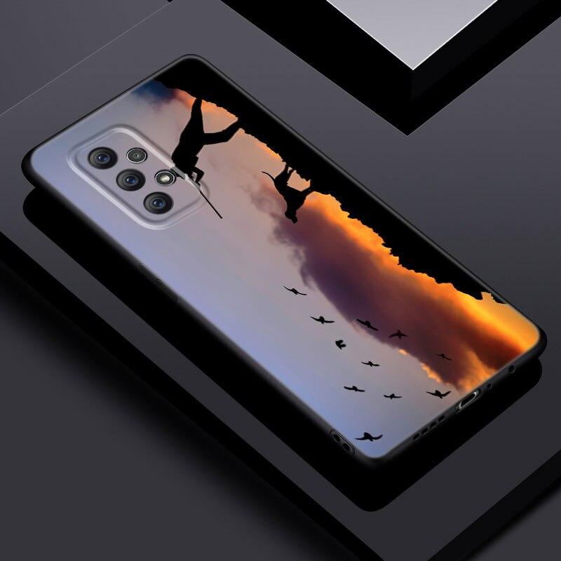 Чехол для телефона Hunter Man Fishing Dog для Samsung Galaxy A21 A30 A50 A52 S A13 A22 A32 A33 A53 A73 5G A11 A12 A31 A51 A70 A71 A72