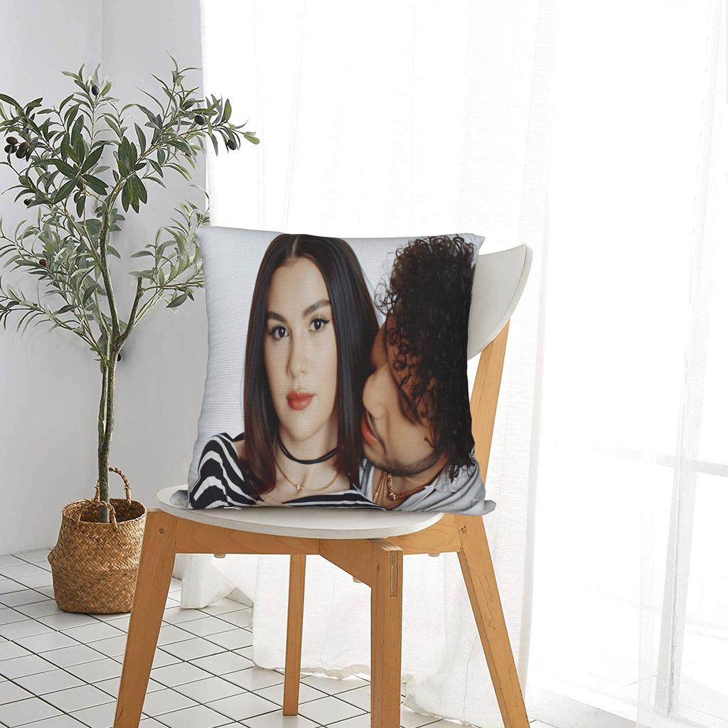 Singer S-Selena G-Gomez I Said I Love You First Pillowcases  Funny Pillow Case For Sofa Home Decor Graphic Pillow Cover