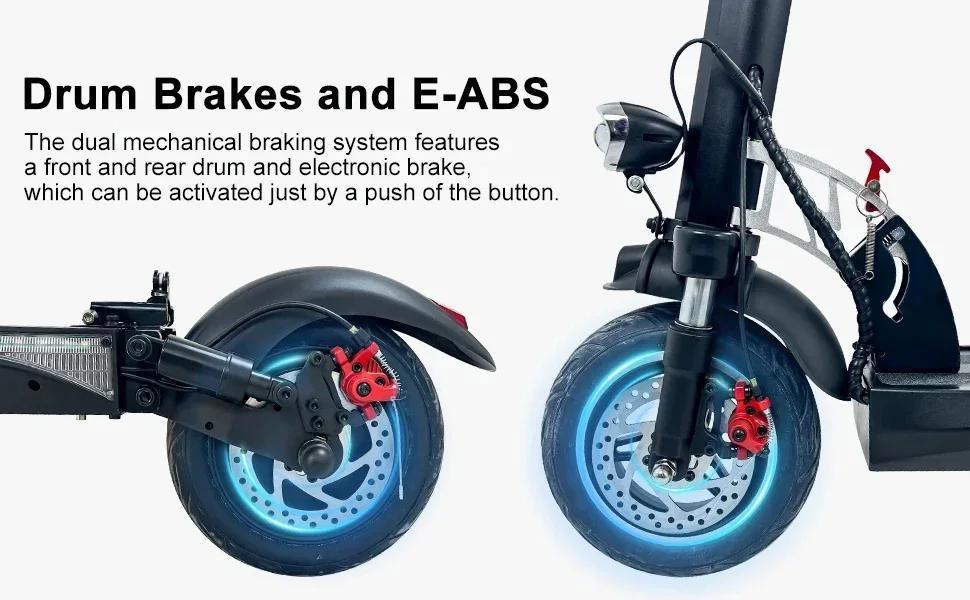 EU Warehouse EMOKO New HVD-3 Urban Adult Electric Scooter 800W 48V15AH Battery Electric Scooter 10 inch Tire Electric Scoote
