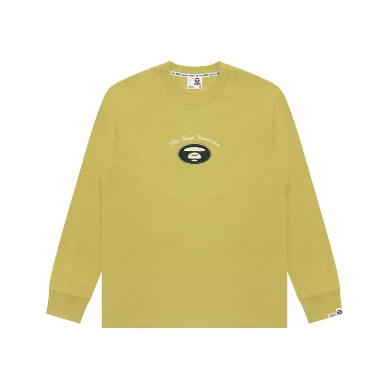 Aape ape head long-sleeved T-shirt AAPLTM1782XXP