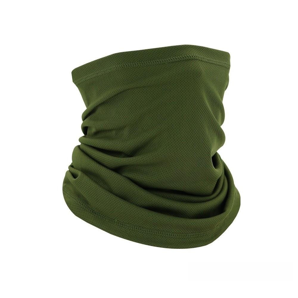 Multifunctional Sunscreen Neck Gaiter Ice Feeling Quick-drying Half Face Mask Breathable Elastic Tube Scarf for Outdoor Sport