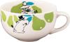Yamaka Shoten MOOMIN (Moomin) [Hederma] Soup CupMug, 400ml, Diameter Approx. 11 X 7cm, Snufkin Design, Microwave Safe, Made In Japan, MM8203-36