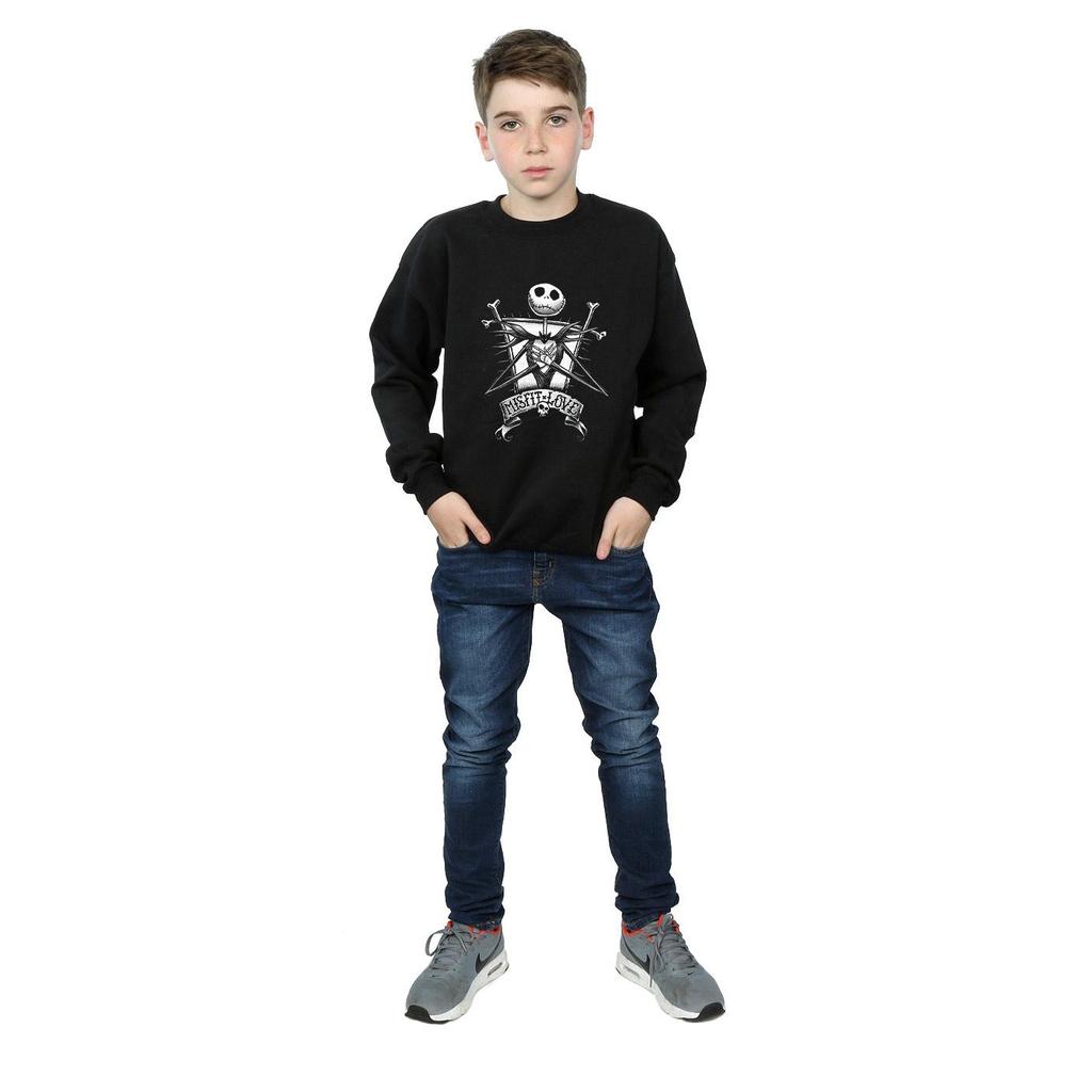 Disney Boys Nightmare Before Christmas Misfit Love Sweatshirt