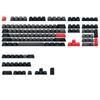Happy Balls PBT Keycaps Side Print English Layout Printing Cherry MX Keycaps Compatibility ANSI MX Switch Mechanical Gaming Keyboard Gray Cherry