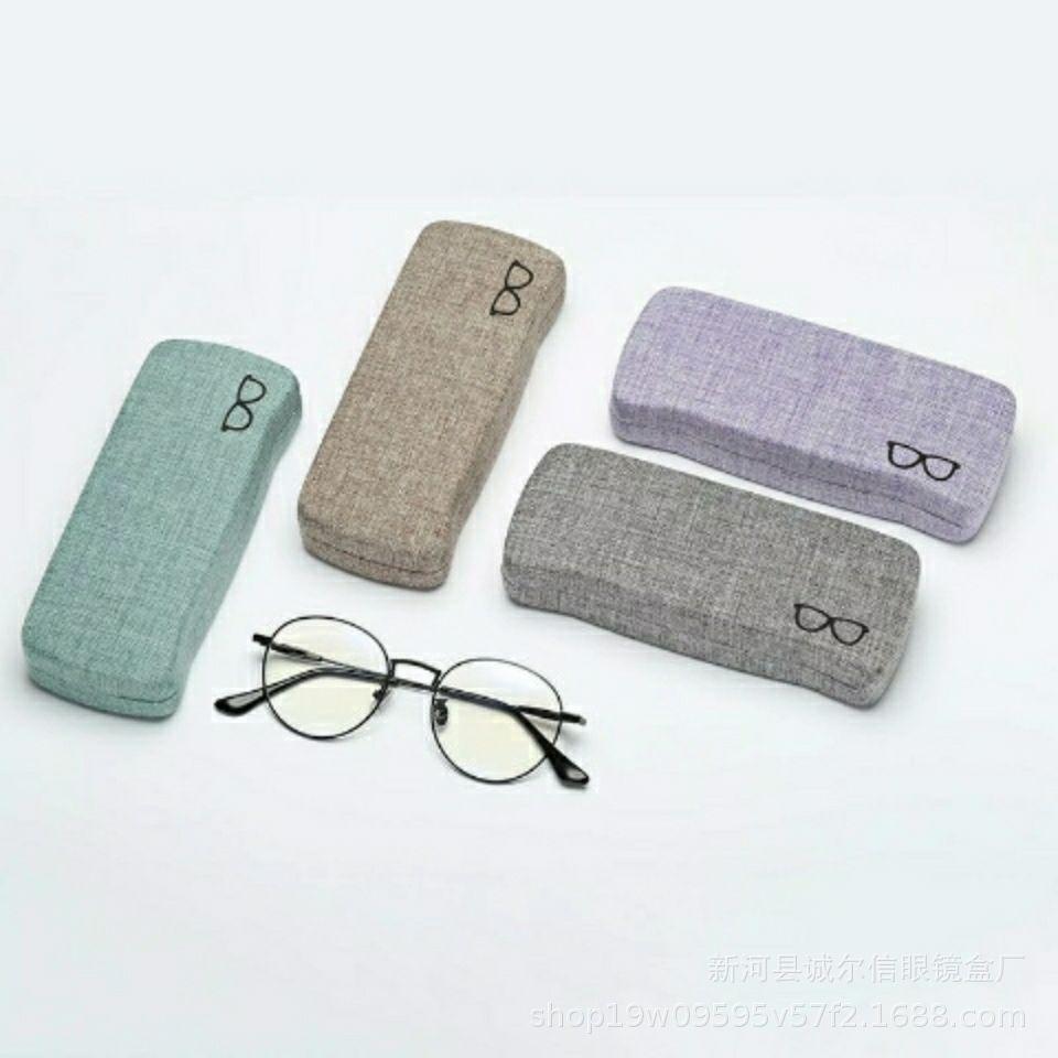 Футляр для очков Spot Linen, Железный ящик для очков для коррекции близорукости, Устойчивый к давлению футляр для очков Источник