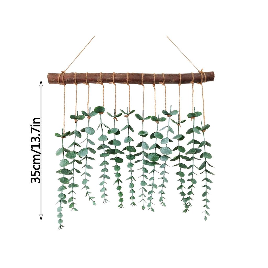 Bathroom Decor Artificial Eucalyptus Wall Hanging Decoration Artificial Eucalyptus Leaf Greenery Farmhouse Rustic Wall Hanging