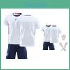 Домашний спортивный комплект Англия Удобный полиэстер для мальчиков и девочек