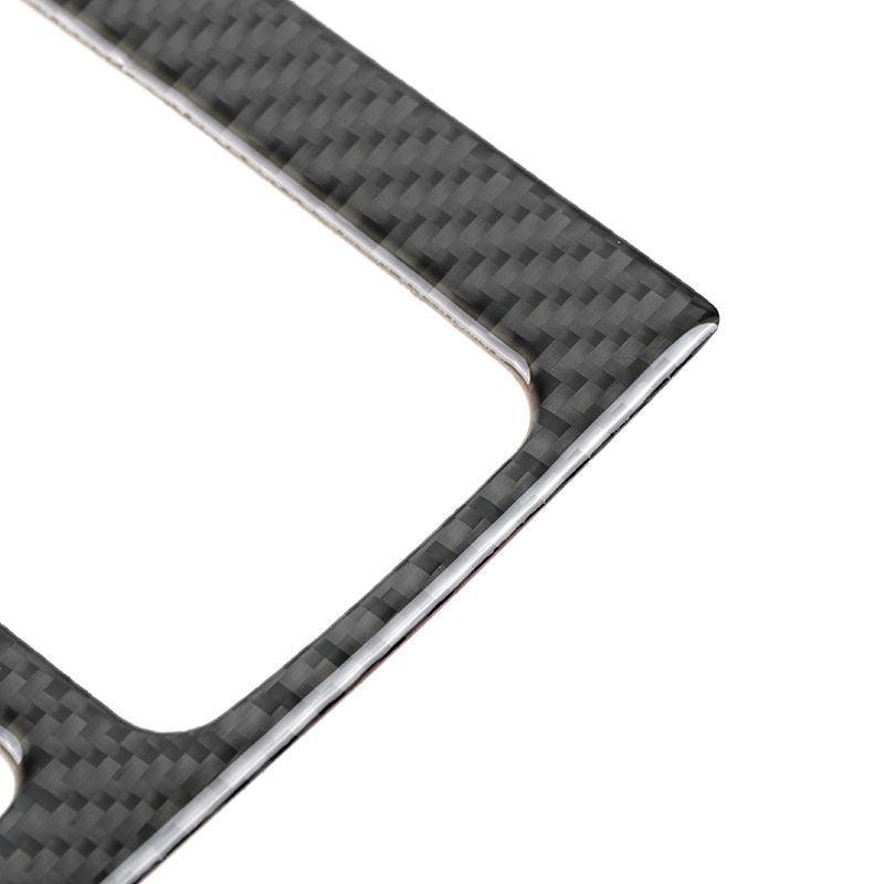For Porsche Macan 2014 2015 2016 2017 2018 Carbon Fiber Car Center Console Gear Shift Panel Frame Cover Protective Trim