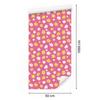 Wallpaper Flowers powder pink, coral and cream for the living room and bedroom 50x1000
