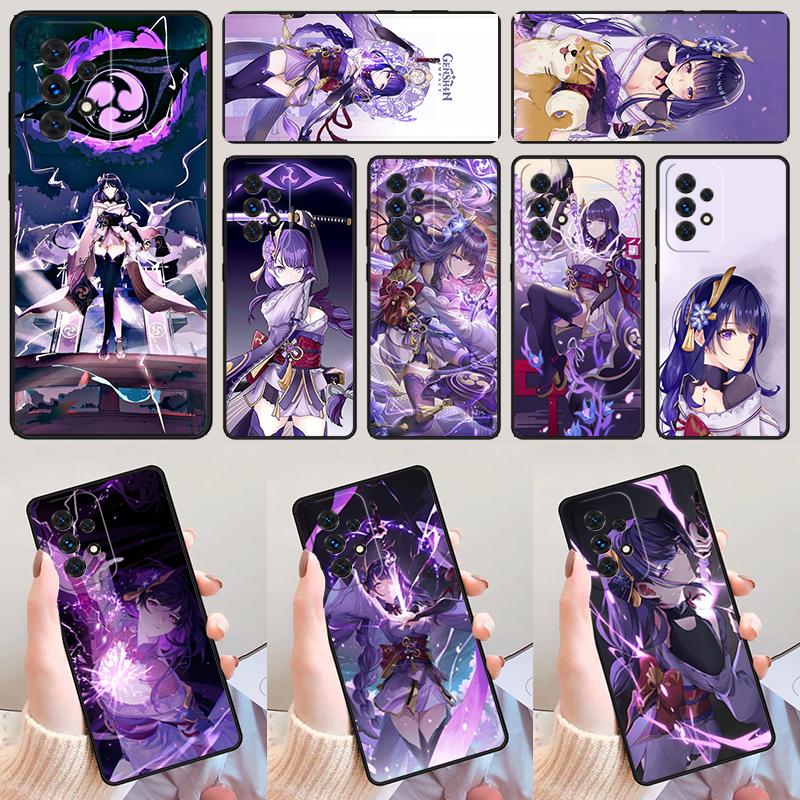 Чехол для телефона Baal Genshin Impact Для Samsung Galaxy A42 A31 A40 A51 A71 A32 A80 A91 A52 A72 A73 A20e A50 A70 A11 A12