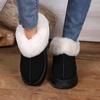 Fashion 2024 New Women's Short Plush Warm Snow Boots Casual Shoes Suede Fur Chelsea Ankle Boots Flat Thick Sole Women's Shoes