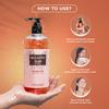 Bella Vita Luxury Glam Woman Body Wash Shower Gel 500ml Hydrating Moisturising Aloe Vera
