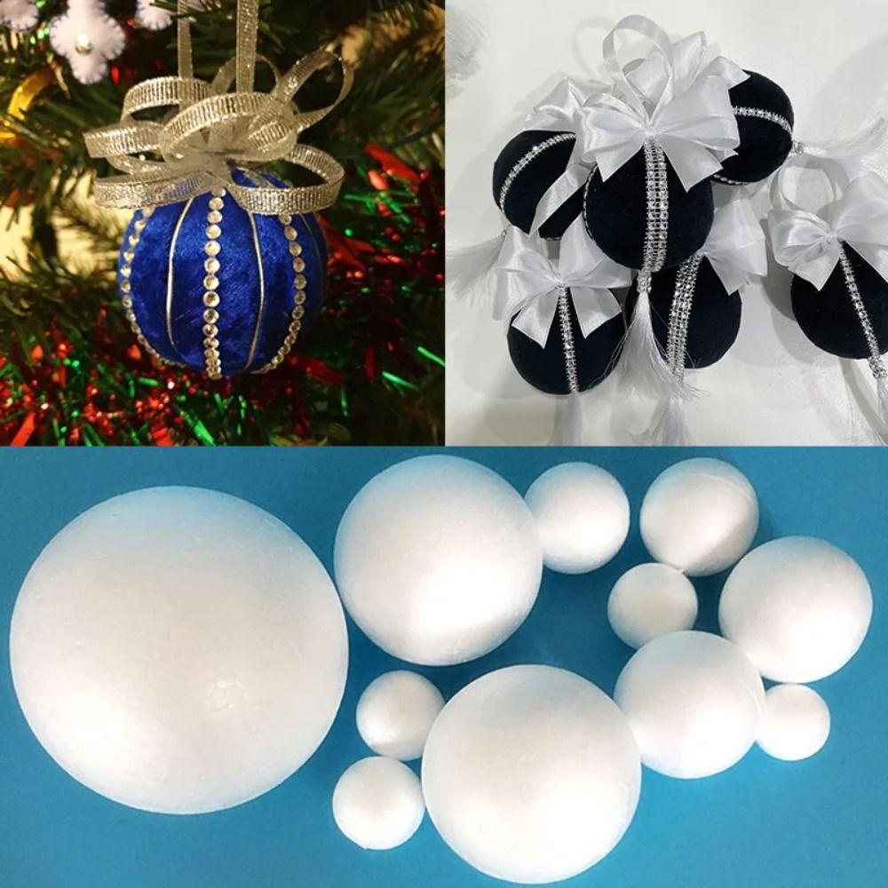 Mini Foam Balls Polystyrene Christmas Ornaments DIY Supplies Christmas Balls Wedding