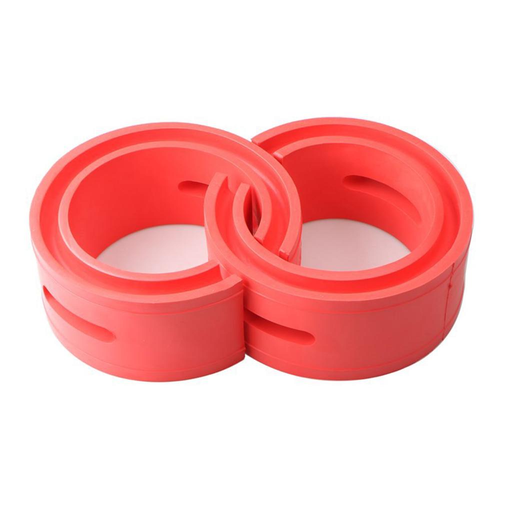 2Pcs Automotive Coil Spring Buffer Anti Vibration Universal Spring Bumper Cushion for Cars A