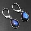 Labradorite Gemstone Women Earring, 925 Sterling Silver Earring, Gift For Her, Birthday Gift, Silver Jewelry