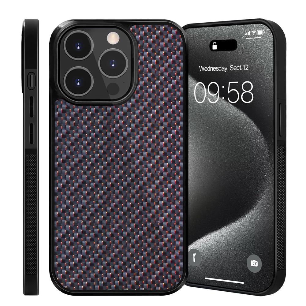 100% Настоящее Кованое Углеродное Волокно+ТПУ Чехол для Телефона для Iphone 16/15pro Max/15pro//15/14pro/14/14 Pro Max Углеродный чехол