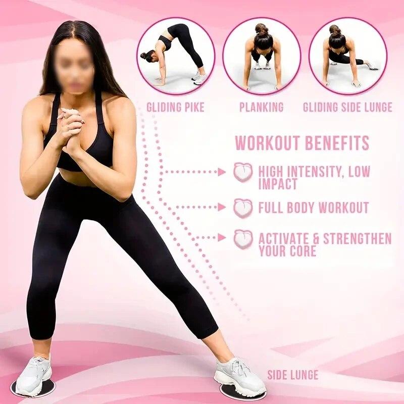 2 шт. Йога скользящий диск фитнес скользящий коврик для ног Тренировка брюшного пресса Фитнес-оборудование Коррекция фигуры