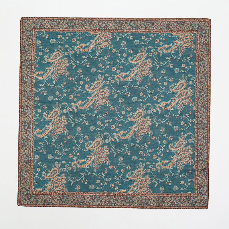 70*70cm Luxury New Paisley Printed Scarves Women's Silk Scarf Floral Hijab Scarves Small Neckties Hairbands Bags Bandana