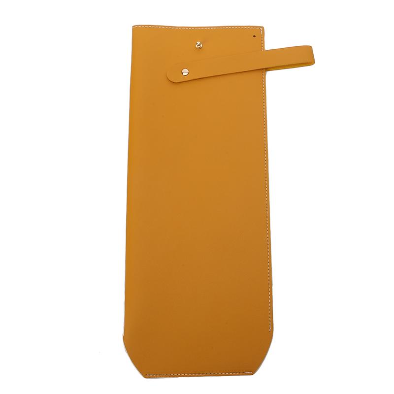 1 шт. стильная сумка для упаковки вина из искусственной кожи с ручкой, сумка для бутылки шампанского, подарочная сумка для вечеринки, свадебные принадлежности