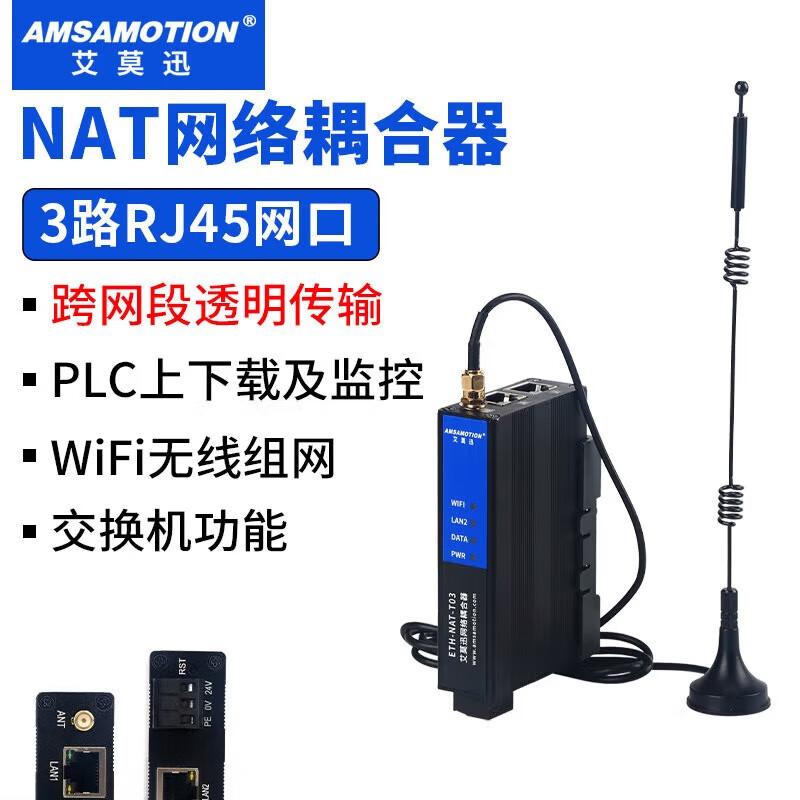 Промышленный ПЛК Aimoxun NAT-шлюз Сетевой соединитель