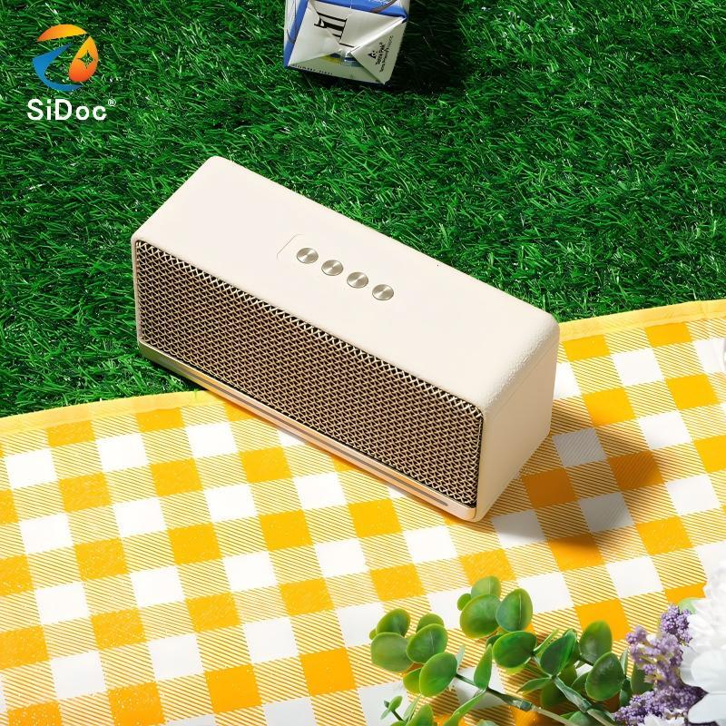 Классический ретро беспроводной домашний настольный Bluetooth-динамик B68 многофункциональный сабвуфер с высокой громкостью и двойными динамиками