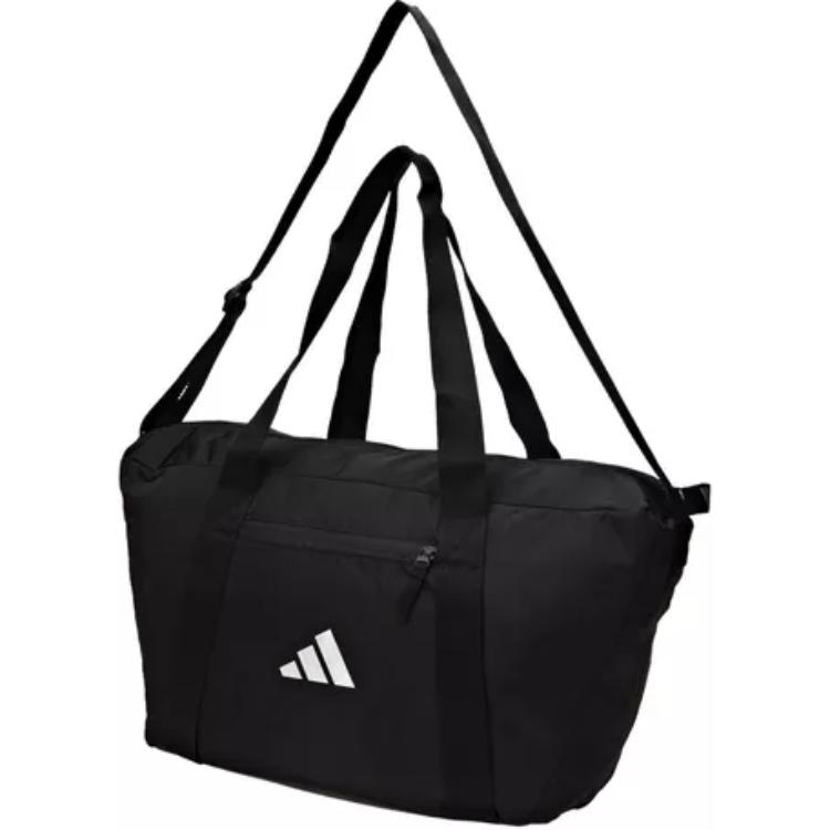 adidas Полиэстер Сумка Ручная Сумка Дорожная Женская Черная и Металлическое Серебро IT2122