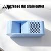 Millet Birdseed Cleaner Electric Shell Separator, Bird Feed Blowing Machine, Quiet Air Separator Automatic Husk Remover for Parrots Cockatiels