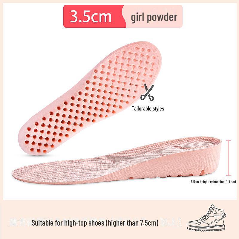 Стельки, увеличивающие рост: Мягкие, дышащие, амортизирующие подошвы для мужчин и женщин, идеально подходят для занятий спортом и зимнего использования