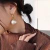 Design Fashion Exaggerated Pearl Ear Pendant Super Fairy Temperament Two Ways To Wear Oversized Pearl Earrings Women