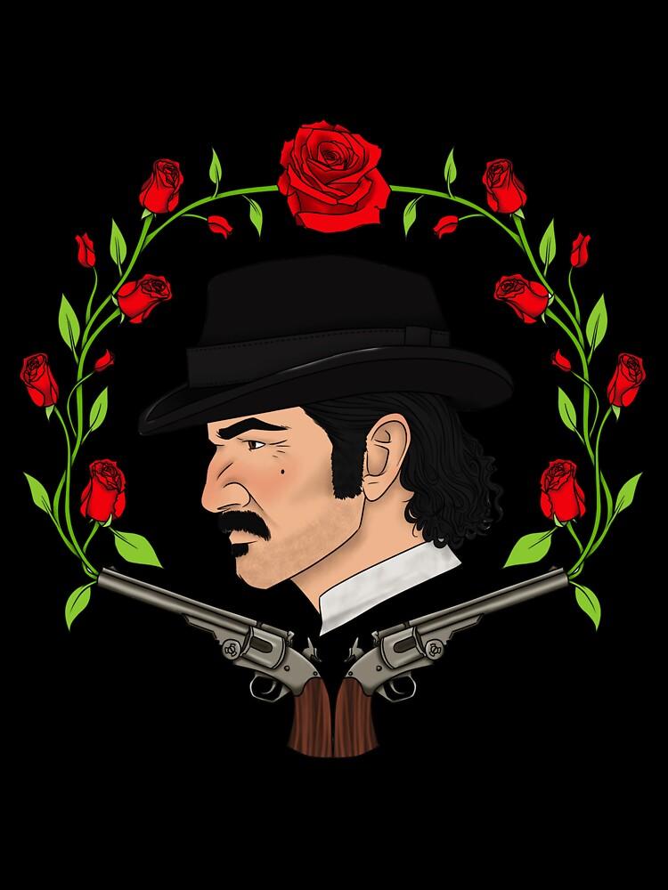 Хуан Луис Герра Голландский Ван Дер Линде - Большемерная футболка Red Dead Redemption 2