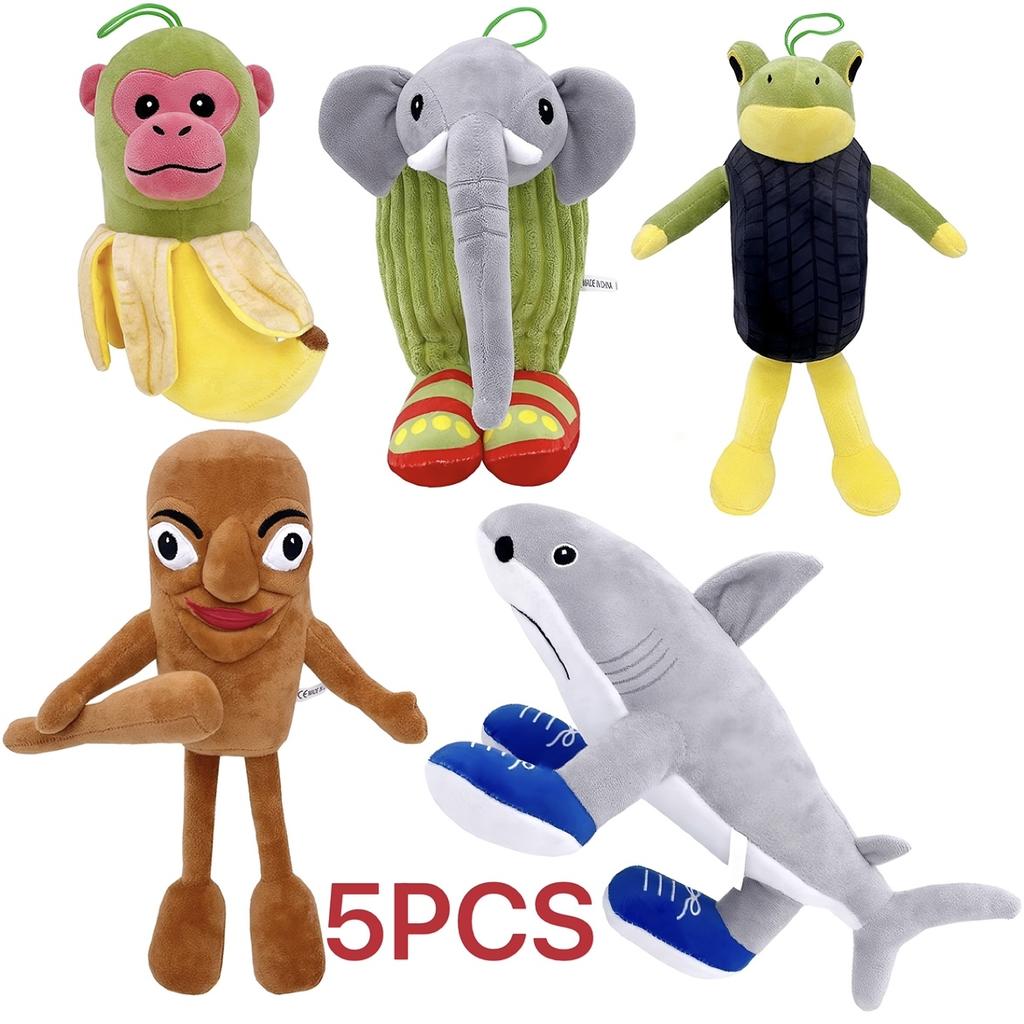 48 style Tralalelo Tralala Plush Tungtungtung Italian Brainrot Al Tralalero Tralala Plush Doll Stuffed Soft Pillow Custom Toys