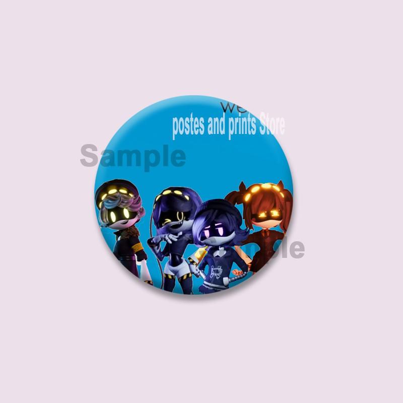 Creative Funny Weezer Pfp Lapel Pins Custom Cartoon Figure Icon Badge Handmade Snap-in Brooches for Backpack Clothes Decoration