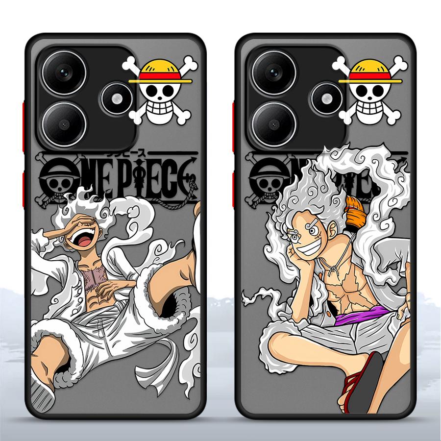 Чехол для Xiaomi Redmi Note 14 13C 14C 9S 11 12 13 Pro Plus A4 10 Funda Задняя крышка телефона One Piece Luffy Крутой