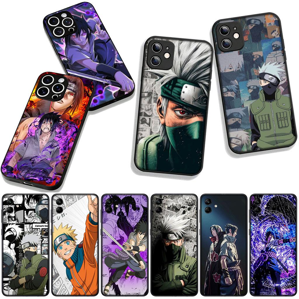 Чехол для телефона Kakashi Narutos Itachi Uchiha Sasuke для Apple iPhone 16 15 14 Plus 13 12 Mini 17 Pro Max + ProMax 16E Air