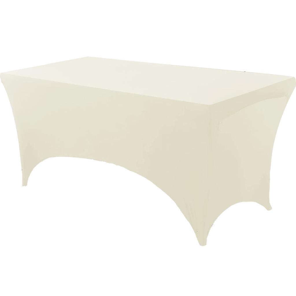Spandex Tablecloth Tight Fitted Washable and Wrinkle Resistant Stretch Rectangular Patio Table Cover for Event Wedding Parties 5