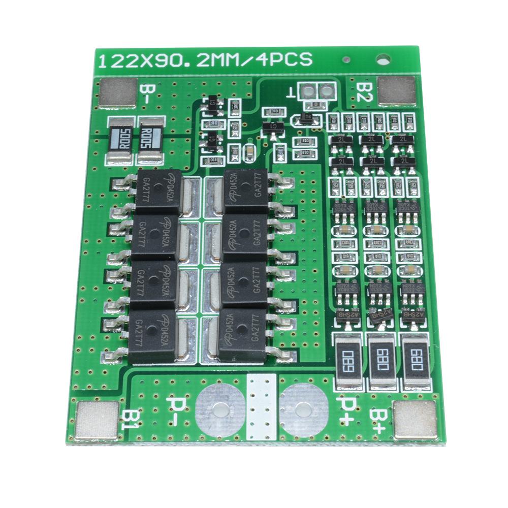 3S 12.6V 25A 18650 Li ion Lithium Battery PCB Protection Boards with Balanced Circuit OverCharge Discharge OverCurrent
