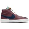 Nike Zoom Blazer Mid Edge SB Team Red Navy Мужские кроссовки Light-Dew Summit-White DA2189-600