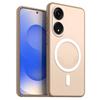 Магнитный железный кольцевой чехол для телефона OPPO A78 5G Матовый мягкий ТПУ Ударопрочный чехол