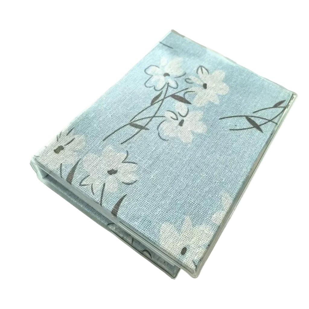 Качественный тканевый 6-дюймовый фотоальбом на 100 фотографий, большая вместимость для хранения семейных, свадебных, юбилейных фотографий, открыток