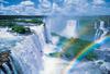 1053 Piece Jigsaw Puzzle Super Master of Puzzles EX Spectacular Views of the World Iguazu Falls Super Small Piece - Argentina/Brazil (26x38cm)