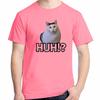Смешные футболки с принтом мема "Huh Cat", модные топы, хлопковые, новые футболки, летняя унисекс уличная одежда, футболка с принтом