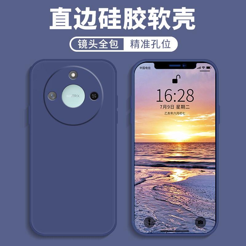 Применимо к чехлу для мобильного телефона Honor x11, защитный чехол Honor, жидкий мягкий силикон, полноразмерный, противоударный, для мужчин и женщин